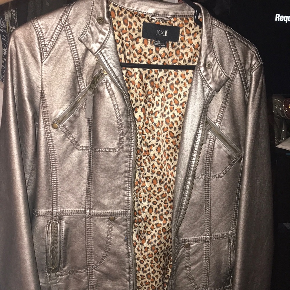 Pleather jacket